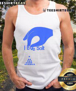 Stylish Nice I Love Salt tank top featuring a trendy design, perfect for casual summer wear and beach outings.