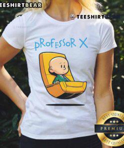Nice Lil Professor X Ladies Tee featuring iconic graphic design and comfortable fit for casual superhero fans.