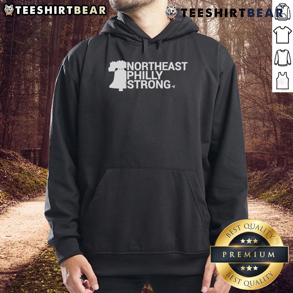 Nice Northeast Philly Strong Hoodie in vibrant colors, showcasing local pride and stylish comfort for every occasion.