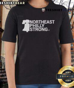 Nice Northeast Philly Strong Ladies Tee featuring empowering design for women, perfect for casual wear and local pride.