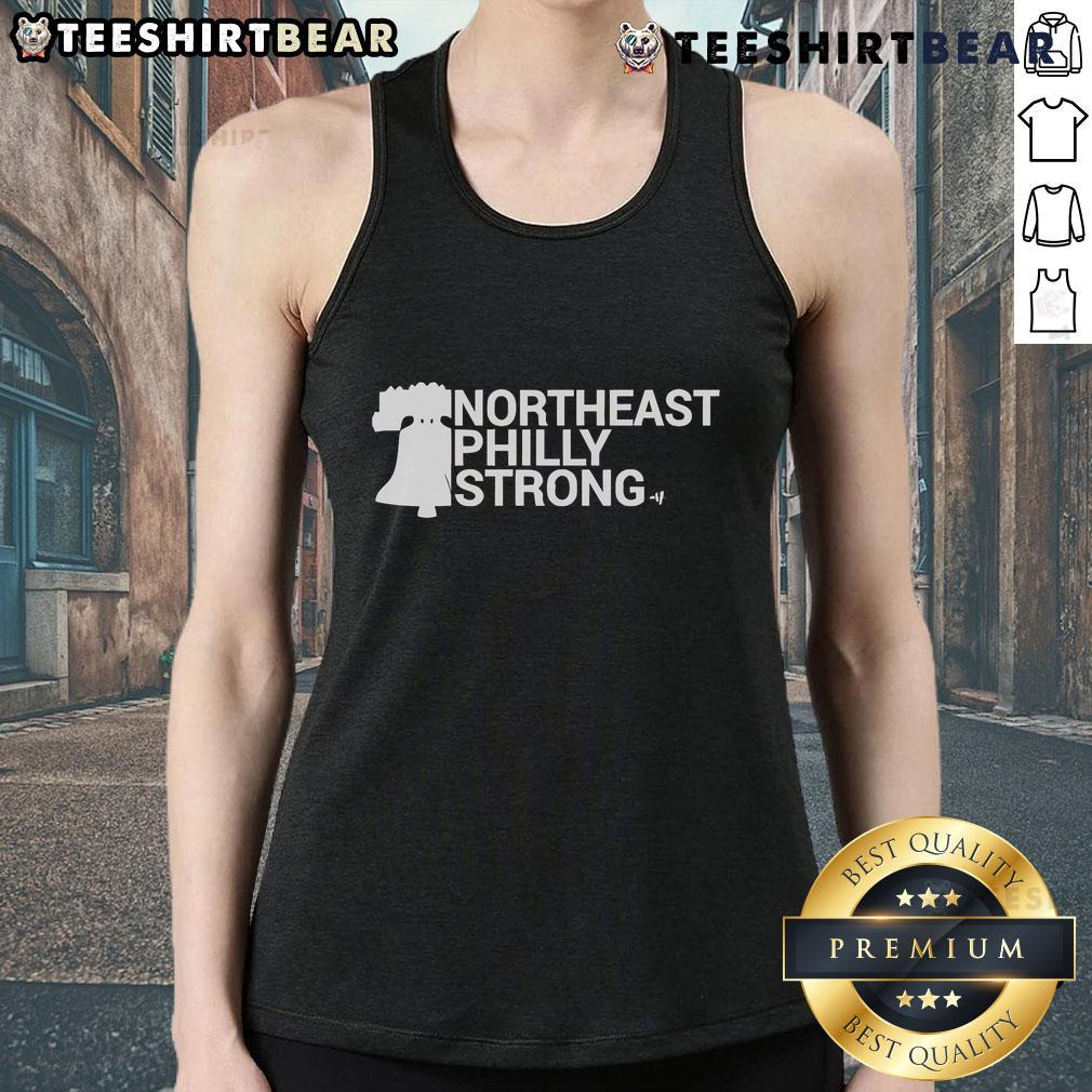 Nice Northeast Philly Strong Tank Top featuring a bold design, perfect for casual wear and showing local pride.