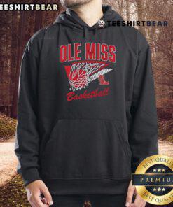 Nice Ole Miss Rebels Throwback Basketball Hoodie featuring vintage design and team colors for fans and collectors.