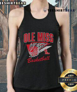 Nice Ole Miss Rebels throwback basketball tank top featuring vintage logo and vibrant colors for fans and athletes.