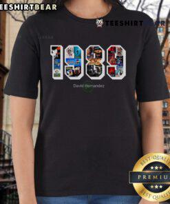 Official 1989 David Hernandez Special Edition Classic Ladies Tee in stylish design and comfortable fit for fans.