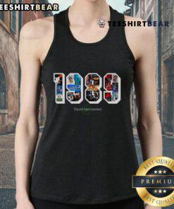 Official 1989 David Hernandez Special Edition Classic Tank Top featuring vibrant design and comfortable fit for fans.