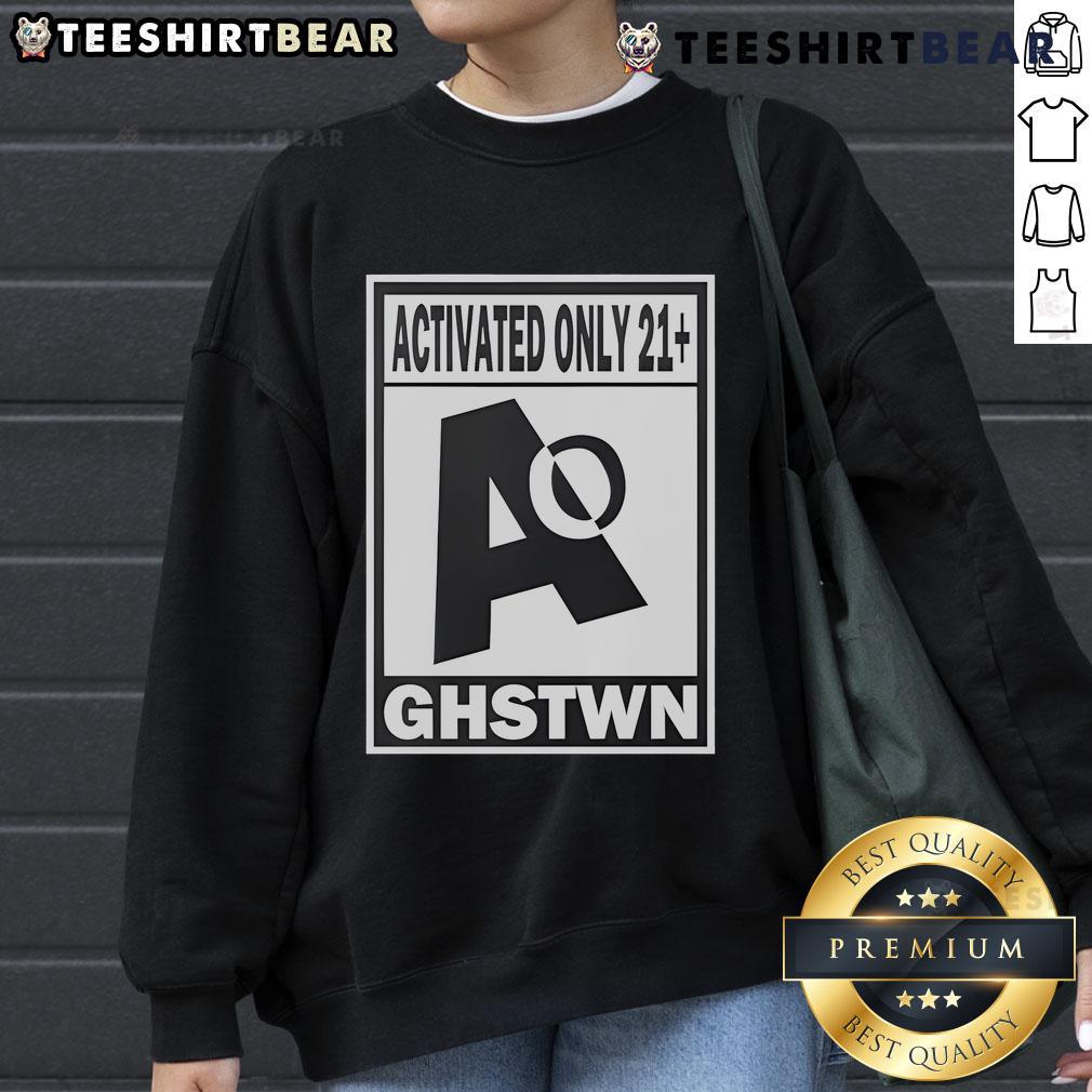 Official Activated Only 21 GHSTWN sweatshirt in stylish design, perfect for casual wear and street fashion.