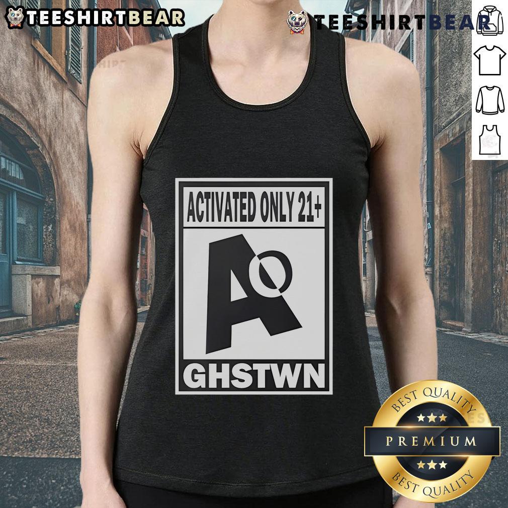 Official Activated Only 21 Ghost Town Tank Top featuring a stylish design for casual wear and summer vibes.