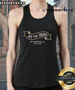 Official At The Yard Banner Baseball Club tank top featuring a stylish design for baseball fans.