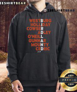 Official Birdland Baseball MLB Names 2025 Hoodie featuring team colors and logo, perfect for fans and collectors.