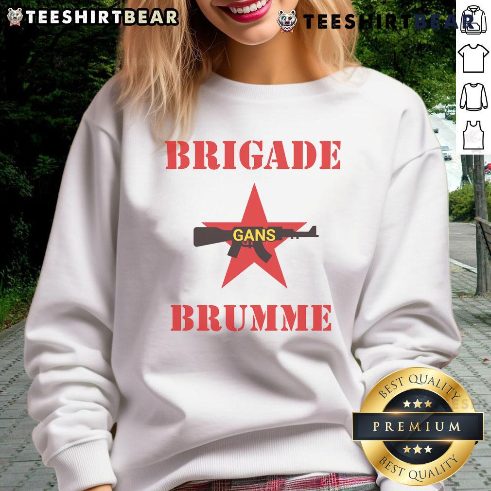 Alt Text: Official Brigade Brumme Gans Sweatshirt featuring cozy fabric and stylish design for casual wear.