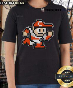 Official Cincy Baseball Mega Man Ladies Tee featuring a stylish design, perfect for fans and casual wear.