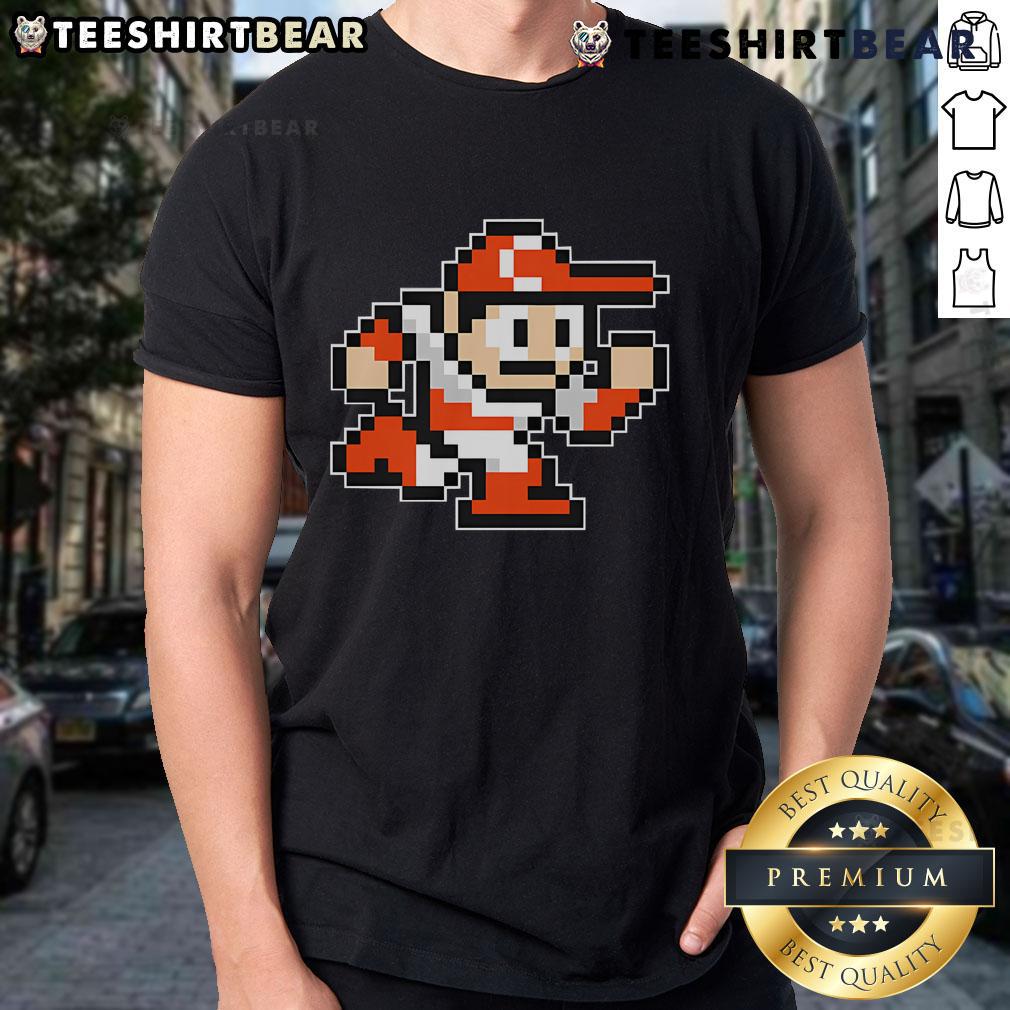 Official Cincy Baseball Mega Man T-Shirt featuring vibrant graphics and comfortable fit for sports fans.
