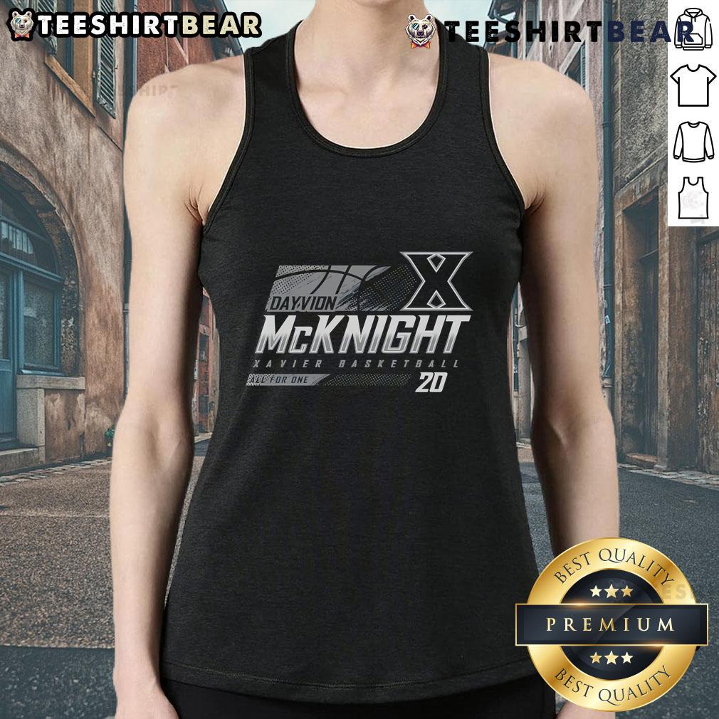 Official Dayvion McKnight All For One Tank Top featuring stylish design and vibrant colors for casual wear.