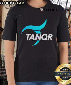 Alt Text: Official Fan Tanqrs Ladies Tee featuring a stylish design, perfect for fans and casual wear.