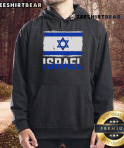 Official Israel Flag Hoodie featuring the blue and white colors and Star of David, perfect for proud supporters of Israel.