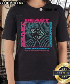 Official Mr. Beast Philanthropy shirt promotes access to clean drinking water; each purchase funds 2,015 liters yearly.