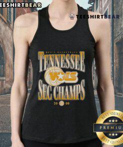 Vintage 2000 Official Tennessee Volunteers Men's Basketball SEC Champs tank top showcasing team pride and style.