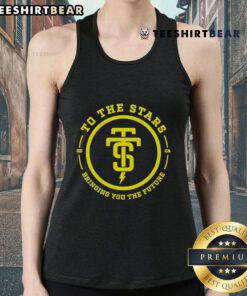 Official To The Stars Bringing You The Future Tank Top featuring a stylish design, perfect for casual wear and space enthusiasts.