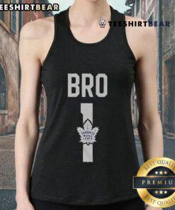 Official Toronto Maple Leafs Number 1 Bro Tank Top featuring team colors and logo, perfect for fans and summer wear.