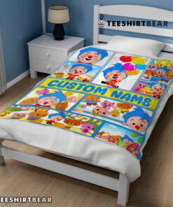 Plim Plim & Friends Collage Blanket Fleece Customized Blanket