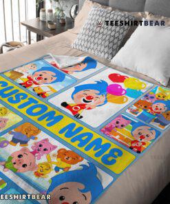Plim Plim & Friends Collage Blanket Fleece Customized Blanket