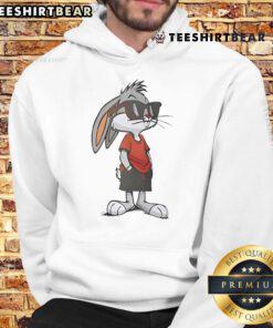 Premium Mythic Bugs Bunny relaxed fit drop shoulder hoodie featuring vibrant graphics and comfortable design.
