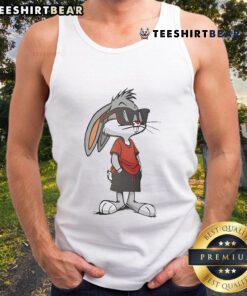 Premium Mythic Bugs Bunny Relaxed Fit Drop Shoulder Tank Top featuring a vibrant graphic design and comfortable style.