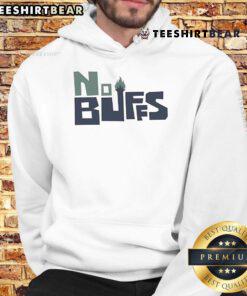 Alt Text: Premium No Dunks No Buffs logo hoodie featuring a stylish design, perfect for fans and streetwear enthusiasts.