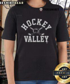 Premium Penn State Hockey Valley Ladies Tee featuring vibrant team colors and a stylish design for fans.