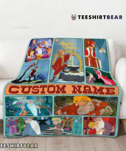 The Sword In The Stone Magical Journey Collage Blanket Fleece Customized Blanket