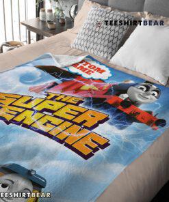 Thomas & Friends The Super Engine Poster Blanket Fleece Customized Blanket