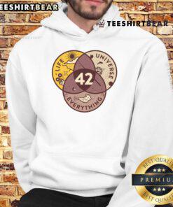 Top 42 Answers to Life Universe Everything Hoodie featuring a stylish design and vibrant print for fans of the iconic series.