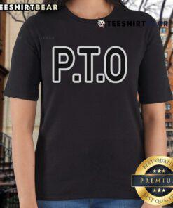 Top Bradley Beal wearing P.T.O. Paid Time Off ladies tee, showcasing style and comfort for women's casual wear.