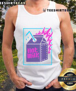 Colorful hot milk box tank top featuring vibrant graphics, perfect for casual summer outfits and stylish fashion statements.