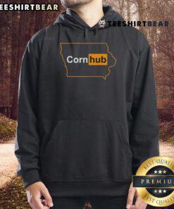 Stylish Top Cornhub Iowa Hoodie featuring vibrant design, perfect for fans of Iowa pride and casual wear.