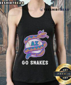 Top Go Snake Arizona Diamondbacks tank top featuring vibrant team colors and logo, perfect for baseball fans.