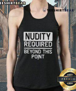 Funny geek tank top featuring the phrase 'Top Naked Truth' for humor lovers and casual wear enthusiasts.