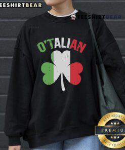 Top Saint Patrick's Day Irish Italian sweatshirt featuring festive designs and vibrant colors for holiday celebrations.