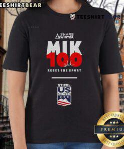 Top Share Winter Mik 100 Reset Sport Ladies Tee in stylish design, perfect for active women this winter season.