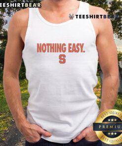 Top Syracuse Orange Nothing Easy tank top featuring bold team graphics, perfect for game day and casual wear.