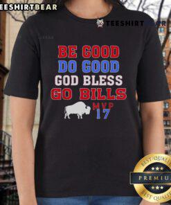 Top Vintage Be Good Do Good God Bless Go Bill MVP 17 Ladies Tee in stylish design for casual wear.
