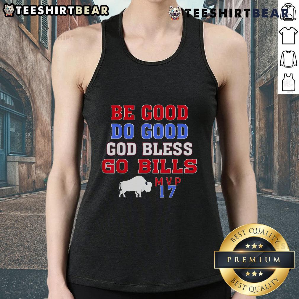 Top Vintage Be Good Do Good God Bless Go Bill MVP 17 Tank Top featuring a stylish design and vibrant colors for summer wear.
