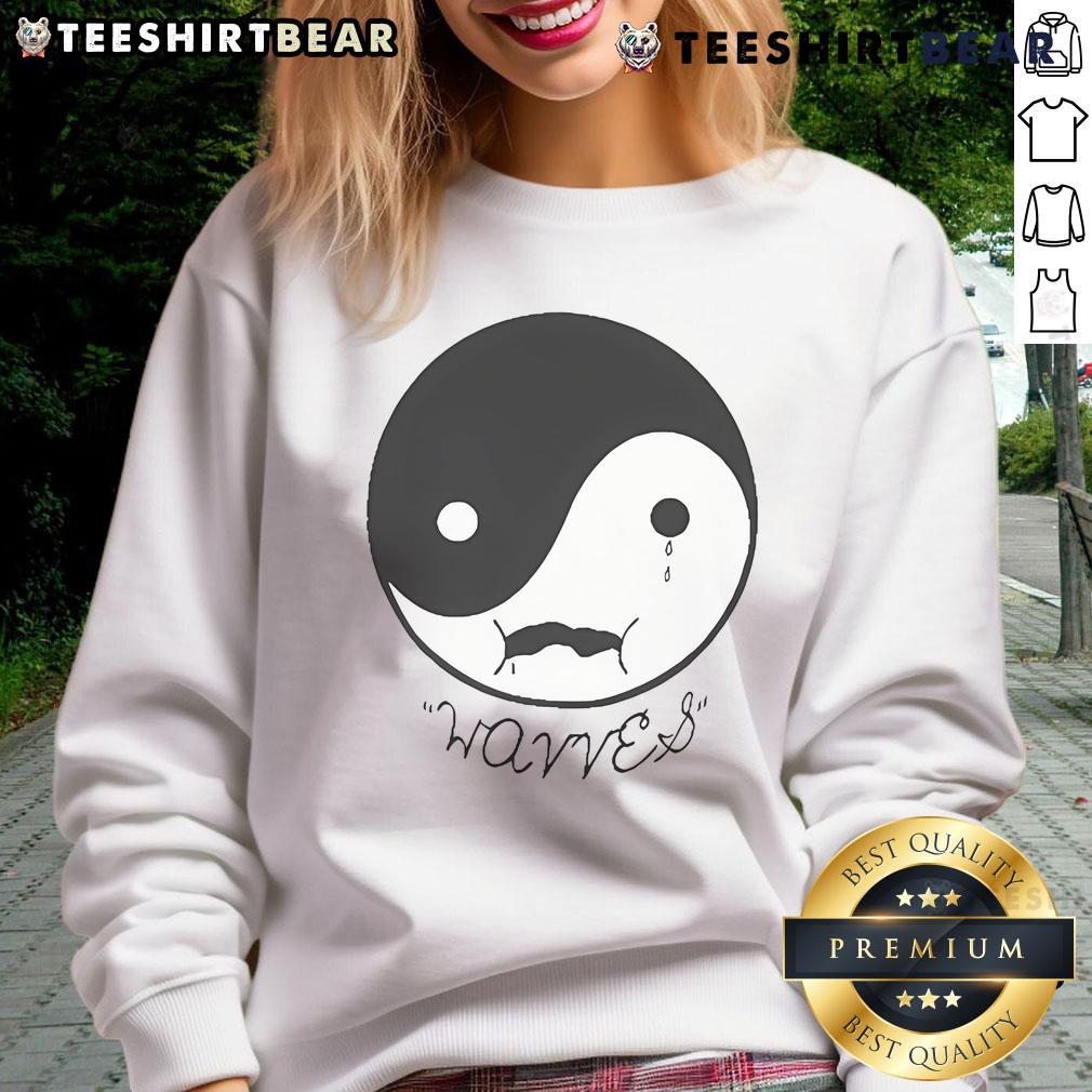 Stylish Top Wavves Yin Yang Sweatshirt featuring a bold yin yang design, perfect for casual and trendy outfits.