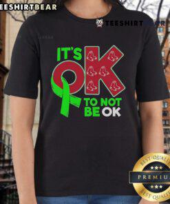 Awesome Boston Red Sox 'It's OK to Not Be OK' ladies tee featuring a stylish design for baseball fans.