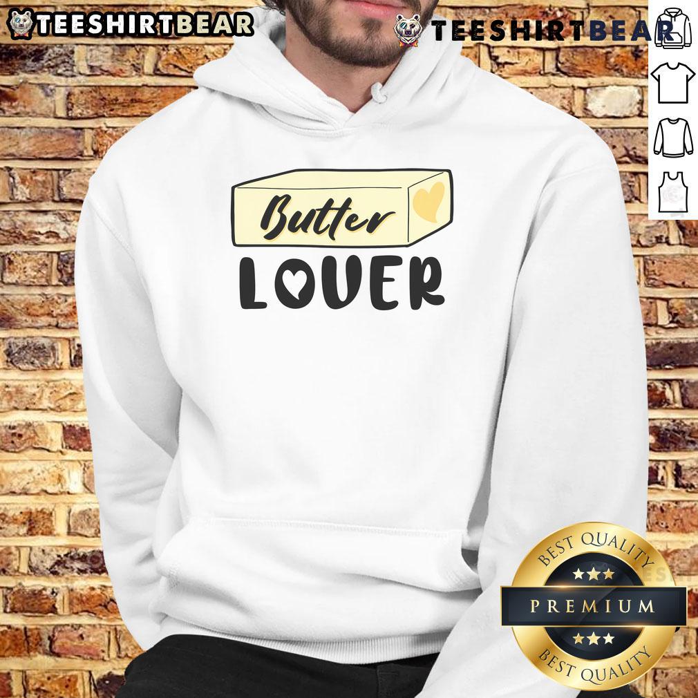 Awesome Funny Butter Lover Hoodie featuring a playful butter graphic, perfect for food enthusiasts and casual wear.