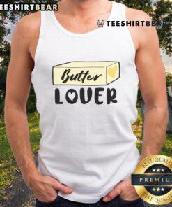 Awesome Funny Butter Lover Tank Top featuring a quirky butter graphic, perfect for foodies and humor enthusiasts.