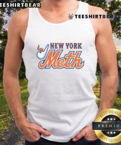 Stylish Awesome New York Meth Tank Top featuring bold graphics and a trendy design perfect for casual wear.
