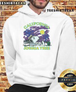 Cute Peanuts Snoopy hoodie design inspired by Joshua Tree National Park, perfect for fans and outdoor lovers.
