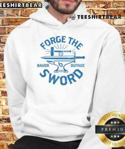 Forge The Sword Bauer Outage Hoodie in black, featuring a stylish design and comfortable fit for casual wear.