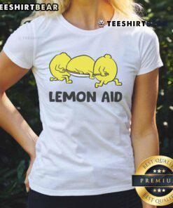 Alt Text: Funny lemons lover tee featuring lemon puns, perfect for lemon aid enthusiasts and casual wear.